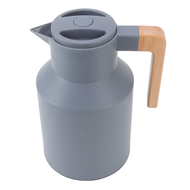 Carafe à Café, Bouteille de Café à Isolation sous Vide avec Rétention de Chaleur Froide pour Café Gris