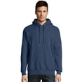 thumbnail image 1 of Hanes Mens ComfortBlend EcoSmart Pullover Hoodie Sweatshirt, 3XL, Heather Navy, 1 of 3