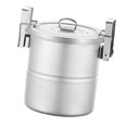 thumbnail image 2 of DYNWAVECA Camping Rice Cooker Cookware Multifunctional Portable Small with Lid Steamer Steaming Pot for Outdoor Survival Fishing Picnic 1 to 2 People, 2 of 10