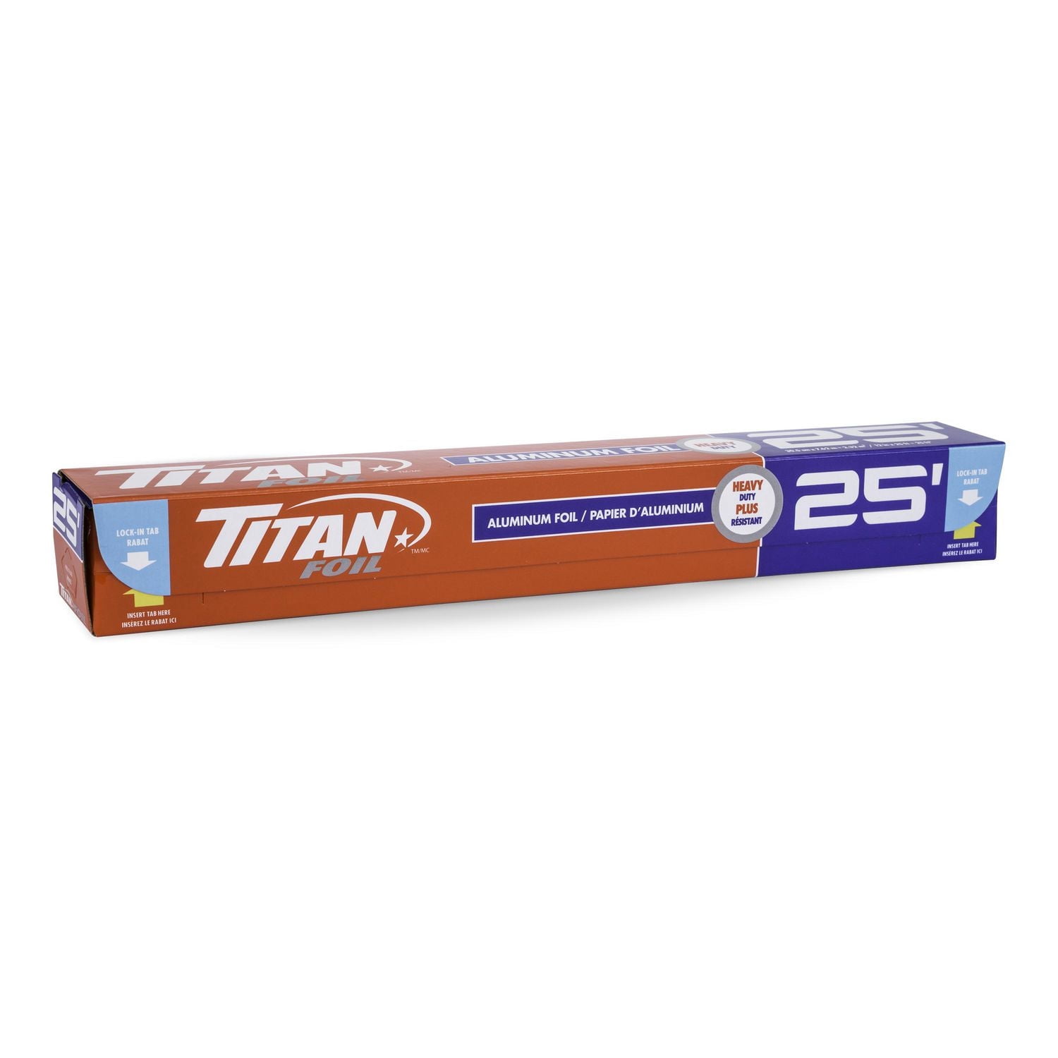 TITAN Film Papier d’aluminium, 12" x 25' rouleau