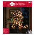 thumbnail image 3 of Holiday Time Hocky Santa Silhouette, Red/ Green, 3 of 4