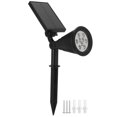 thumbnail image 2 of Solar Lawn Light, 9LED Waterproof Solar Spotlights Outdoor Solar Spot Light Solar Pathway Lights LED Solar Landscape Lights For Lawn Walkway Garden Pathway Yard, 2 of 8
