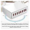 thumbnail image 4 of 40W 8Ports USB Charger Adapter HUB Charging Station Socket Phone Charger ,Universal Compatibility, 4 of 7
