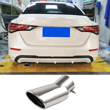 Suitable for Nissan Sentra 2020-2023 chrome exhaust muffler tailpipe pointed tailpipe decoration-