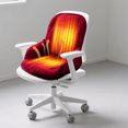 thumbnail image 4 of E Heated Lumbar Support Cushion With Fast Warm Up, Adjustable Heating Pad, Machine Washable Cover For Office Chair, Car Seat, Wheelchair And Home Use, Relieves Back Pain, 4 of 5