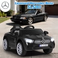 thumbnail image 2 of OLAKIDS 12V Electric Kids Ride On Car, Licensed Mercedes Benz SL500 Toy Car with Remote Control, MP3 Plug, USB, 2 Speeds, LED Lights, Battery Powered Toy Vehicle for Toddler Children, 2 of 9