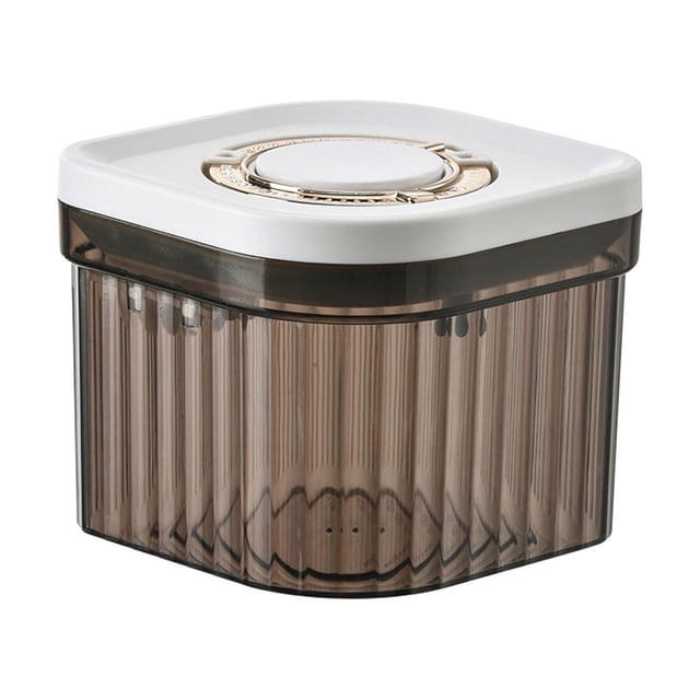 TopLLC Storage Bins Réservoir de Stockage à Pression Farine Collations Boîte de Rangement Multigrains Plastique Lait en Poudre pour Enfants Grand Poudre de Riz Réservoir Scellé Sacs de Rangement