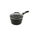 thumbnail image 1 of Starfrit The Rock 2.8L (3Qt) Non-Stick Saucepan with Lid, Durable Forged Aluminum, Oven Safe, PFOA Free, Dishwasher Safe, Black, 1 of 8