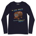 thumbnail image 1 of My Six Pack Turned Into A Keg  Unisex Long Sleeve Tee, 1 of 7