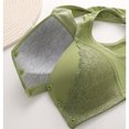 thumbnail image 3 of Timegard Bras for Women Plus Size Lace Front Closure Button Wide Strap Wireless Bras Comfy Everyday Bras, 3 of 6