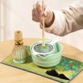 thumbnail image 4 of CHUANK 7Pcs Japanese Matcha Tea Set  Matcha Making Starter Kit with Matcha Whisk Bowl Whisk Holder Scoop and Strainer Safe Bamboo Matcha Whisk and Ceramic Bowl Set for Matcha Tea, 4 of 7