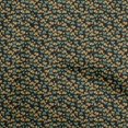 thumbnail image 1 of oneOone Polyester Spandex Black Fabric Floral Sewing Craft Projects Fabric Prints By Yard 56 Inch Wide, 1 of 5