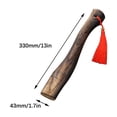 thumbnail image 3 of PEONAVET Axe Handle Wooden Axe Handle Spare Axe Handle Red Rope Luck Axe Handle, 3 of 6