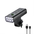 thumbnail image 1 of 8LED Bike Light Front Bicycle Headlight High Brightness Rechargeable Cycling Light 9600mAh Power Banks Waterproof with 5 Light Modes for Mountain Road Bike, 1 of 8