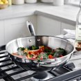 thumbnail image 3 of OXO Professional 3-ply Wok, 30 cm, 3 of 6