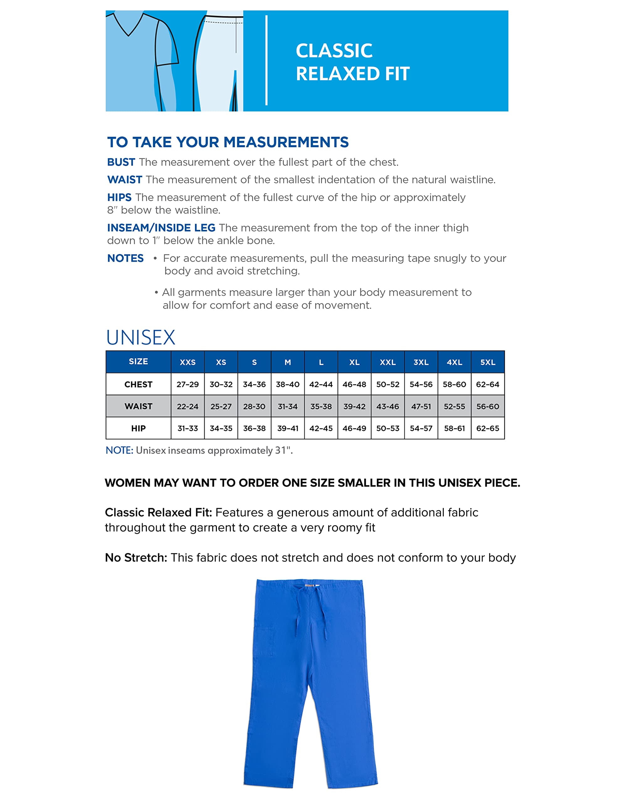 ScrubZone by Landau Unisex Scrub Pant, Style 85221