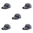 thumbnail image 3 of relayinert Fashionable Polyester Mesh Trucker Hat Stay Cool And Stylish Sporty Style grey 5Set, 3 of 6
