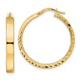 thumbnail image 1 of Quality Gold TF1998 14K Yellow Gold Polished Hoop Earrings, 1 of 1