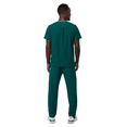 thumbnail image 2 of Adar Addition Go-Basic Scrub Set For Men - Classic V-Neck Scrub Top & Cargo Scrub Pants, 2 of 7