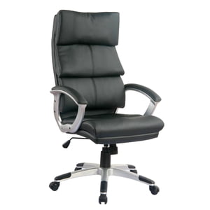 TygerClaw Cadre supérieur supérieur PU chaise de bureau cuir