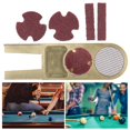 thumbnail image 3 of Khall Gold U‑Shape Cue Tip Trimmer Shaper Pool Table Stick Repairer Tool Billiard Accessories,Cue Tip Trimmer,Billiard Accessories, 3 of 9