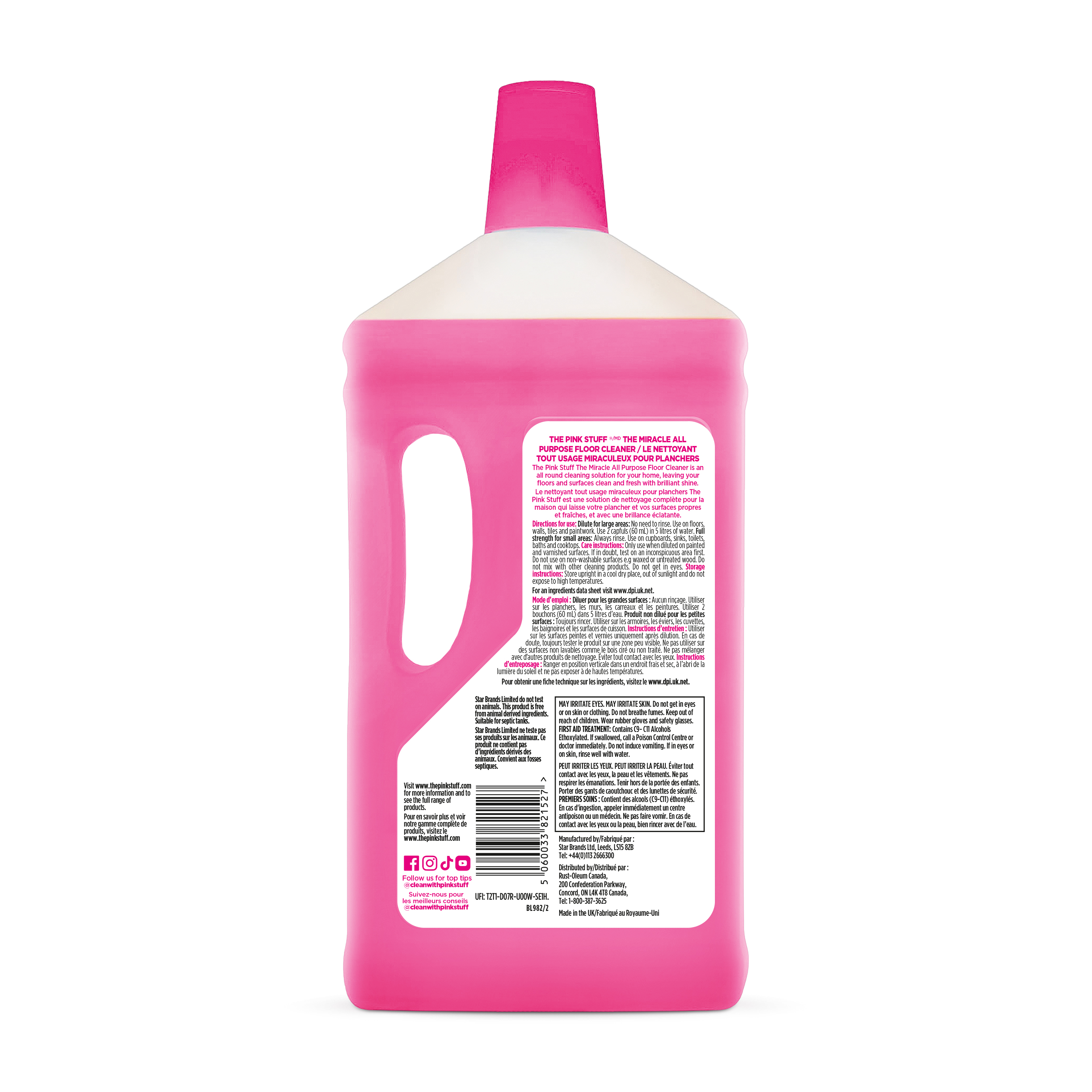 Star Drops The Pink Stuff Le Miracle Nettoyant pour sols tout usage