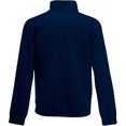 thumbnail image 2 of Fruit Of The Loom Mens Zip Neck Sweatshirt Top, 2 of 3