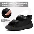 thumbnail image 3 of FitVille Men's Wide Arch Support Slipper Open Toe Sandals for Men Summer Diabetic Shoes for Men, 3 of 6
