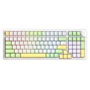 Riwcyla AJAZZ AK992 Gasket Tri,mode Wireless Keyboard Mechanical Keyboard Gaming Keyboard with All Switches Customized Hot,Swappable BT Mode Wired Mode 2.4GHz Wireless Mode