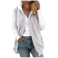 thumbnail image 1 of Womens Fall Winter Sleeveless Coat Zip Up Warm Jackets Outerwear with Pockets, 1 of 1