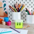 thumbnail image 4 of Transparent Pencil Sharpener School Supplies Candy Color Pencil Planer, 4 of 5