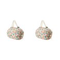 thumbnail image 4 of Wweixi Polyester Foldable Storage Bags For Travel Pack Smart Travel Light Waterproof Space-saving Beach Bag C letter 2Set, 4 of 6
