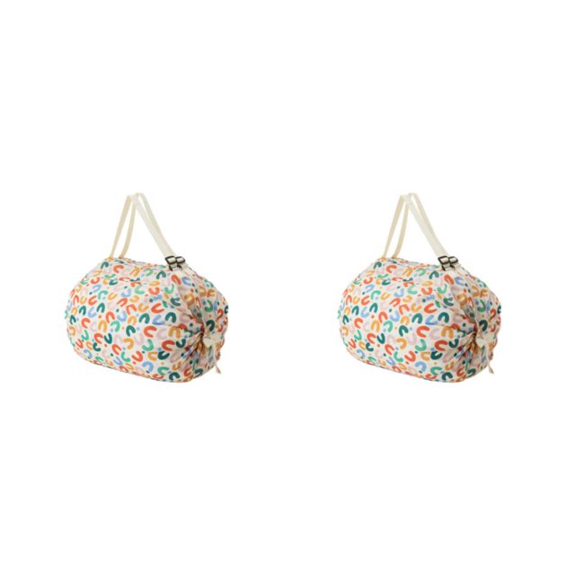Redempat Foldable Storage Bags For Travel Travel Packing Solution Space-saving Shopping Bag For Travel C letter 2Set