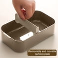 thumbnail image 4 of Insulated Sealed Portable Lunch Box For Office Home Workers, Microwave Safe Food Grade, Stainless Steel Design, Commuter Travel, Easy Cleanup, Food Storage Containers Set, 4 of 7
