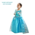 thumbnail image 1 of Cadeau d'Halloween Robe de Costume de Fête Princesse Inspirée pour Filles Reine des Neiges (3-4 Ans), 1 of 5