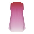 thumbnail image 4 of Dealovy Plus Size Tank Tops for Women Casual Sleeveless Scoop Neck Buttons Ruched Solid Color Loose Flowy Tees, 4 of 4