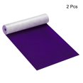 thumbnail image 3 of Unique Bargains Patchs en Velours Autocollants Patchs de Réparation Violet 58'x8' Lot de 2, 3 of 5