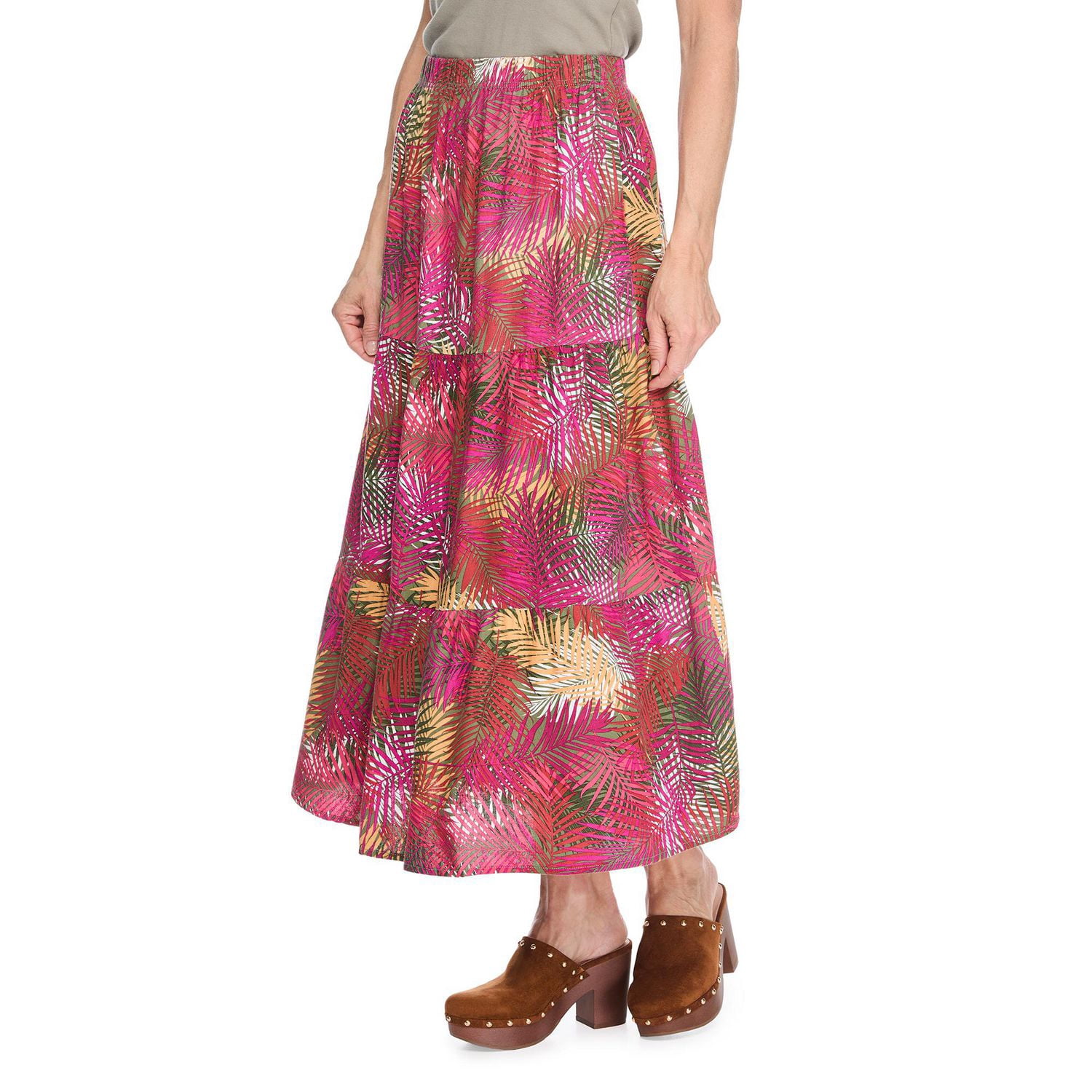 Iyla Women's Printed Linen Skirt
