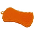 thumbnail image 3 of MesaSe Silicone Sponges Dish Scrubber Kitchen Wash Heat-Resistant Non-Stick Cleaning Brush Random Color, 3 of 8
