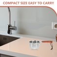 thumbnail image 3 of LEEYNEER 1Pcs Mini Pot Small Sauce Pan with Lid 17.70X8.50X5.20cm Cooking, 3 of 8