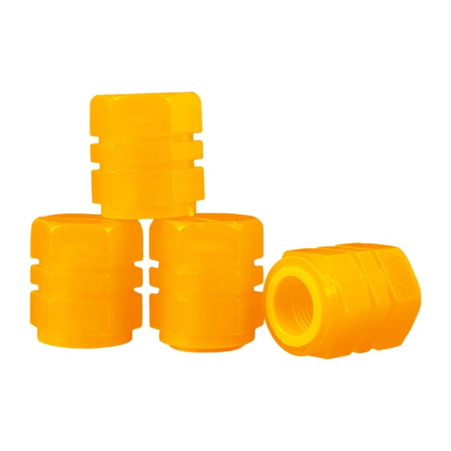 4PCS Car Tire Glow In The Dark Tire Nozzle Cap Electric Car Light Emitting Tire Nozzle Cover Universal Modification Parts