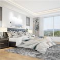 thumbnail image 1 of Designart Set de Housse de Couette 'art Floral en Vitrail Blanc', 1 of 4