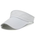 thumbnail image 1 of LinYooLi Summer Breathable Air Sun Hats Men Women Adjustable Visor UV Protection Top Empty Solid Sports Tennis Golf Running Sunscreen Cap, 1 of 6