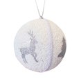 thumbnail image 1 of RKSTN Christmas Balls Plush Christmas Ball Christmas Tree Decoration Pendant Christmas Window Decoration Decoration Decoration Hanging Decoration Christmas Decorations, 1 of 2