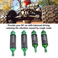 thumbnail image 3 of 2 Pairs RC Shock Absorbers, RC Car Shock Damper, Aluminum Alloy Front Rear Shocks Fit for 1/10 Scale RC Crawler, 3 of 7