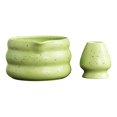 thumbnail image 2 of Birdeem Japanese Tea Set, Matcha Tea Set, Ceramic Sand Dots Glaze Matcha Bowl with Spout Matcha Tea Set Tea Xianli Set, Ceramic Tea Set, Japanese Tea Set Traditional, Matcha Bowl with Spout, 2 of 2