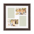 thumbnail image 1 of DesignOvation Bagnell 4 Opening Brown Collage Picture Frame, 1 of 10