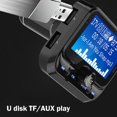 thumbnail image 5 of Yhmxh Car Mounted Bluetooth MP3 Player Car Audio FM Transmitter Telephone Hands Multilingual Display Car Accessories Automobile Tools Car Supplies Decorations, 5 of 5