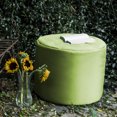 thumbnail image 2 of Jaxx Spring Outdoor Ottoman, Lime, 2 of 3