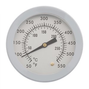MAGT Thermomètre pour Barbecue, 50~550 ℉ Thermomètre Multifonction pour Barbecue à Double échelle